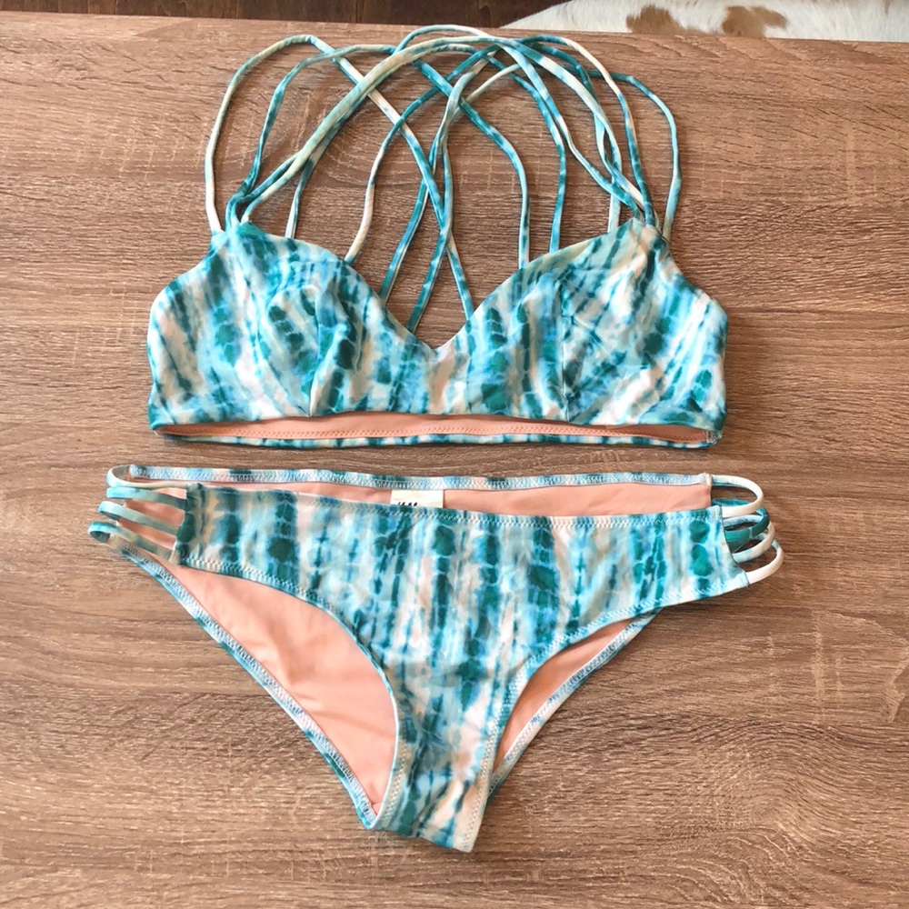 Tie dye bikini